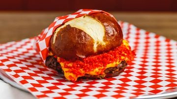 Flaming Devil Burger